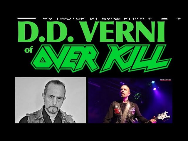 The NYHC Chronicles LIVE! Ep. #422 D.D. Verni (Overkill / D.D.