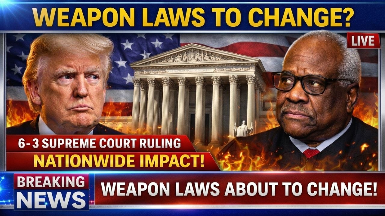 Supreme Court 6–3 Ruling Could Reshape Weapon Laws