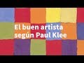 Las claves de Paul Klee para ser buen artista