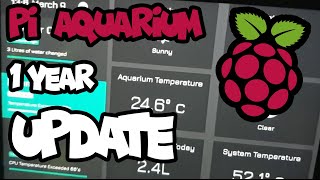 1 year update Raspberry PI aquarium computer auto water changer.