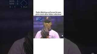 Pedro Martinez drills batter after he asks for time