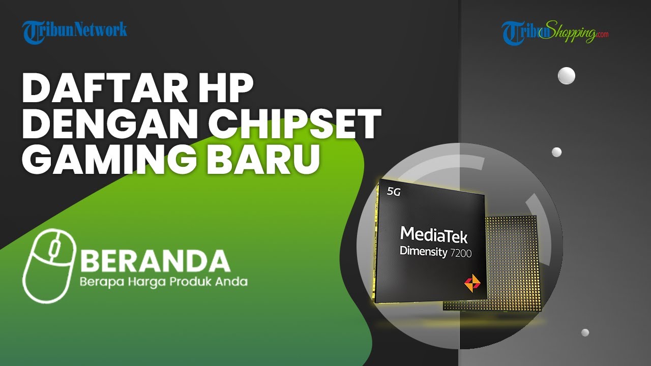 MediaTek Publish Chipset 'Gaming' untuk Ponsel Kelas Menengah, Bakal Hadir pada Ponsel Ini YouTube