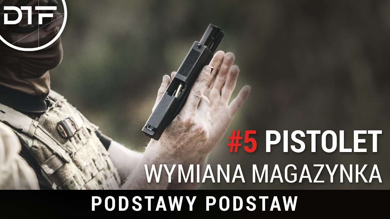 SPP #5: Wymiana magazynka w pistolecie (pistol speed reload) Glock 17, 9mm (strzelectwo dynamiczne)