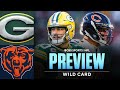 Packers vs Bears Wild Card Round PREVIEW: Predictions and Best Bets | 2026 NFL Playoffs