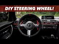 DIY Alcantara Steering Wheel &amp; Paddle Shifter Extensions!