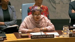 Understanding and Addressing Climate-Related Security Risks - Amina J. Mohammed