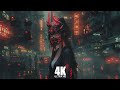 1 Hour Girl Wearing Oni Mask 4K Live Wallpaper For PC #livewallpaper #wallpaper