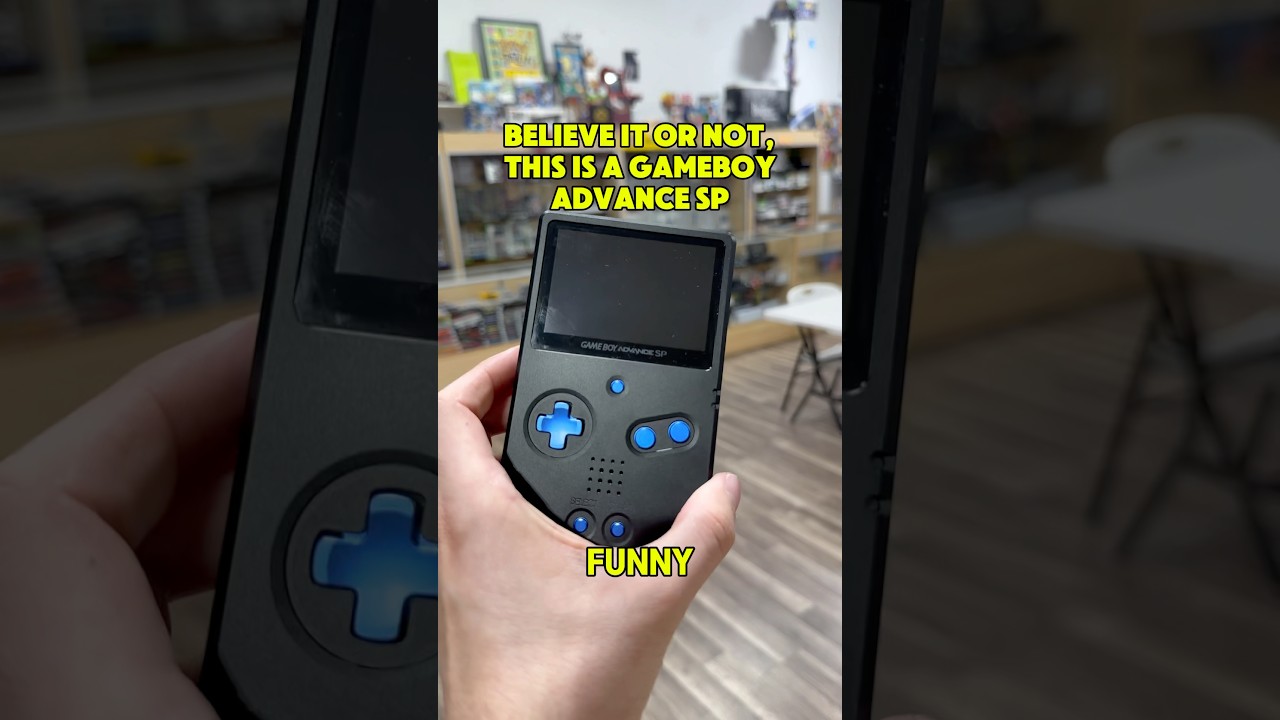 Этот Gameboy Advance SP — особенный.
