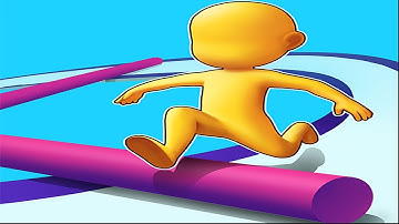 Hyper Run 3D - Gameplay Part 1 All Levels 1 - 3 Max Level (Android, iOS) #3