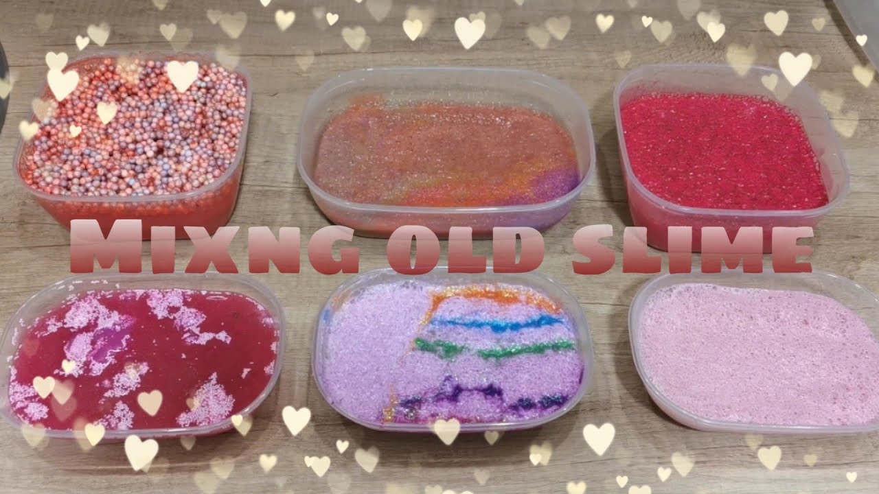 Slime Smoothie Mixing Old Slime YouTube