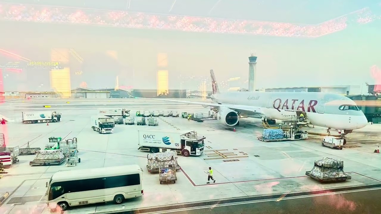 The beauty of Hamad International AirPort,Doha, Qatar 
