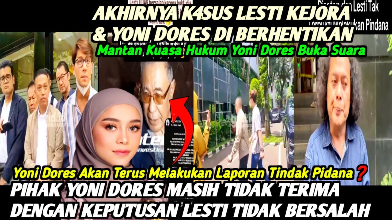 G4WAT‼️K4SUS LESTI KEJORA & YONI DORES AKHIRNYA SUDAH SELESAI❓YONI DORES & RIZKY BILLAR ANGKAT SUARA