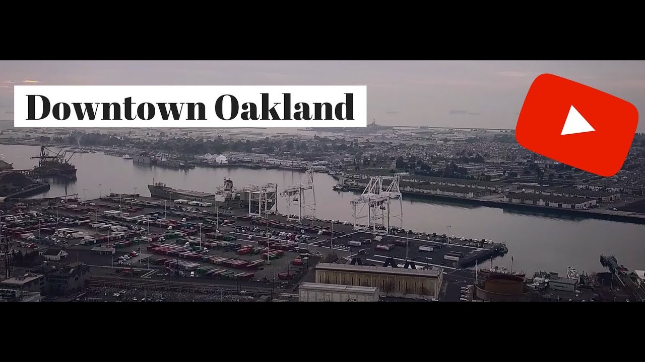 Downtown Oakland | Mavic Pro Platinum | 4K