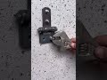 Tighten the nuts on the bolts in the wall with a special wrench #youtubeshorts #automobile