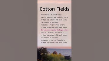 Thumbnail of Cotton Fields | Creedence Clearwater Revival