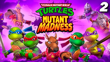 TMNT: MUTANT MADNESS Gameplay Walkthrough Part 2 - iOS | ANDROID