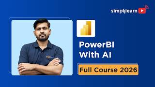 Power BI With AI Full Course 2026 | Learn Power BI With AI | Power BI With AI Tools | Simplilearn