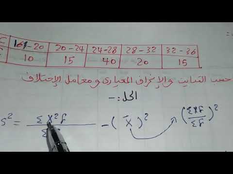 فيديو: كيف تحسب تباين الحجم؟