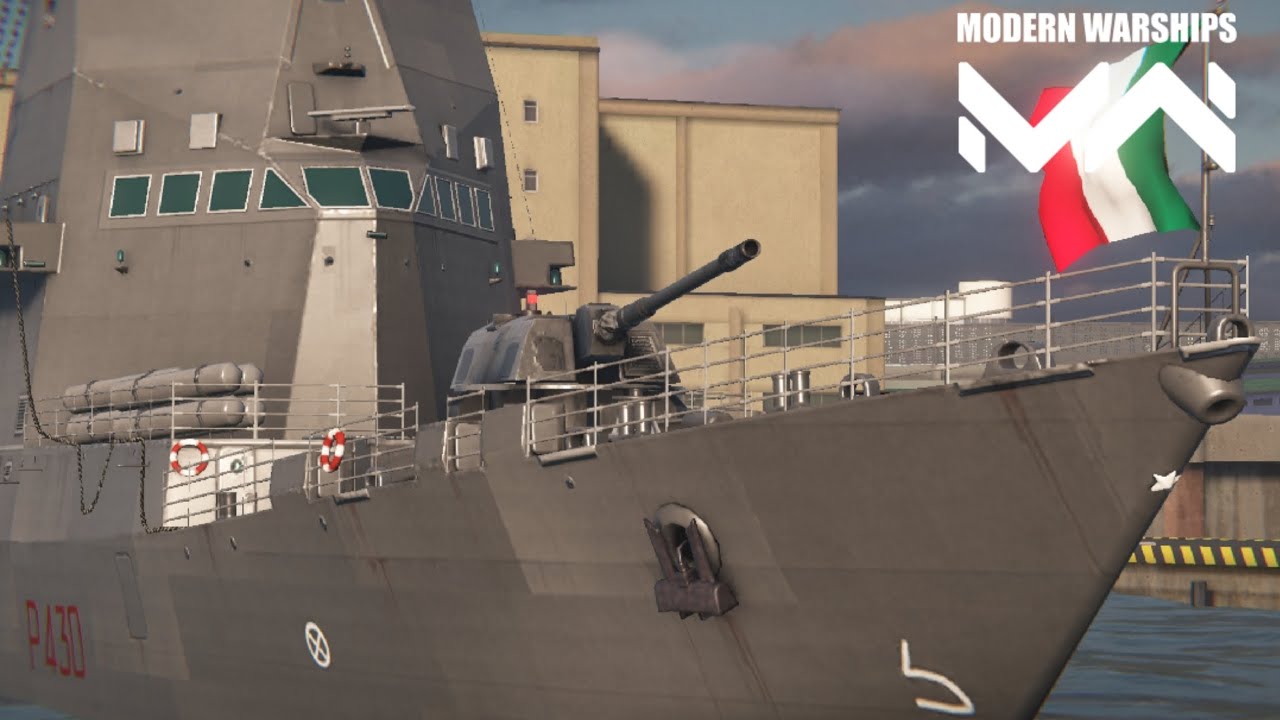 IT Paolo Thaon di Revel crosstier in action || Modern Warships Alpha test