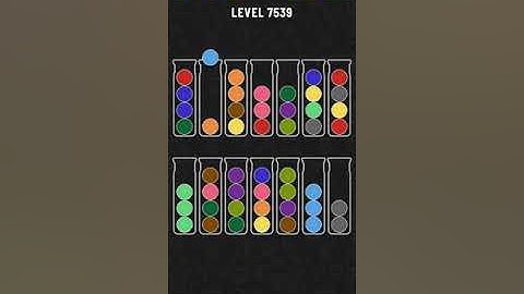 Ball Sort Puzzle Level 7539