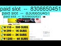 🔴Get 100+ Subscribe Free | Live Channel Checking And Free Promotion | Free Promotion #live