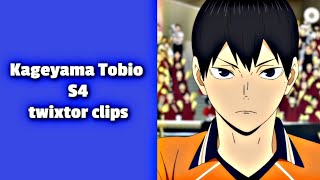 Kageyama Tobio S4 - twixtor clips