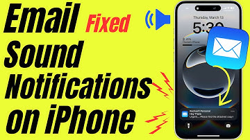Fix Email Sound Notification Not Working iPhone after iOS 26 Update