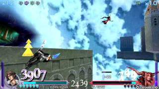 Squall vs Ultimecia Dissidia Gameplay