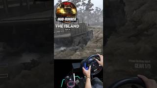 Muddy Road in Mudrunner The Island map #shorts #gaming #gameplay #offroad #thrustmaster