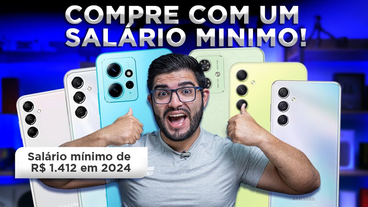 TOP 5 Celulares para comprar com 1 salário mínimo no Brasil! Tem coisa boa ou não?