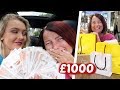 Mum Controls My Life With £1000 For 24 Hours *EMOTIONAL*