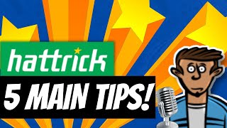 A1 | 5 MAIN TIPS for NEW USERS in Hattrick