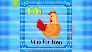 تعليم الحروف الانجليزيه حرف g ,h,i