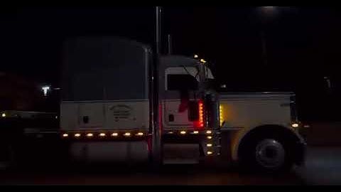 Peterbuilt 379 with a jake brake from hell💯😎#automobile #trucking #shorts #trucker #jakebrake 