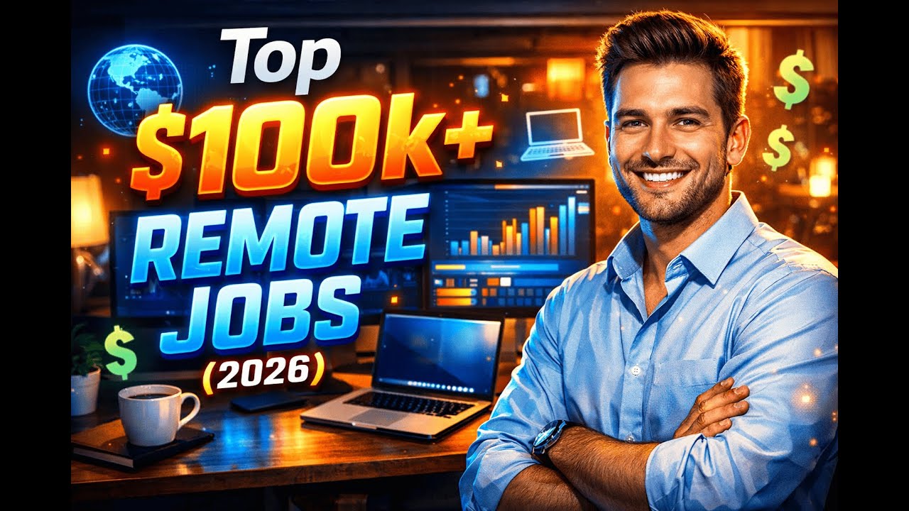 Top Fully Remote Companies Hiring $100k+ Roles (2026 Guide)