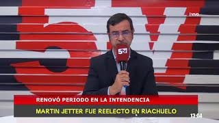 5TV CORRIENTES - MARTIN JETTER, INTENDENTE REELECTO EN RIACHUELO