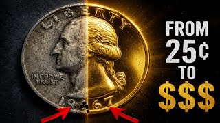 “Rare 1967 &amp; 1969 Washington Quarter Coins You Should Check NOW!”