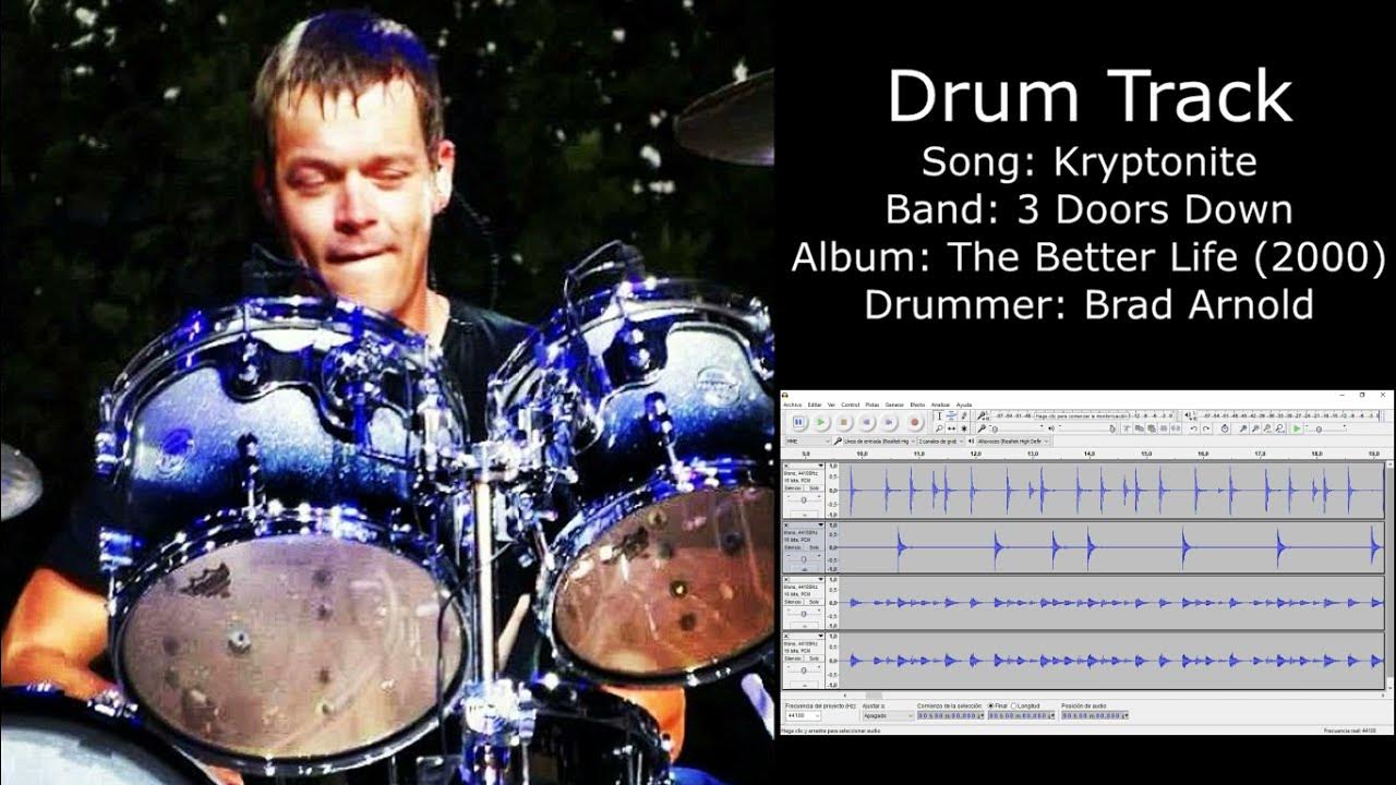 Kryptonite (3 Doors Down) • Drum Track YouTube
