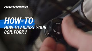 TUTO 🔧 How to adjust your coil fork ? By ROCKRIDER screenshot 5