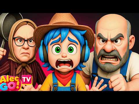 ALEC GO NÃO FEZ AS TAREFAS E AGORA TEM QUE FUGIR DOS AVÓS 2 HORAS DE AVENTURAS Alec GO TV
