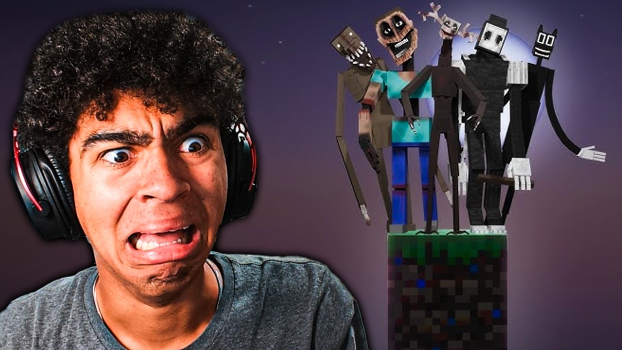 I Tried Minecraft One Block HORROR...