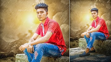 Rain Effect | Photoshop Manipulation Tutorial