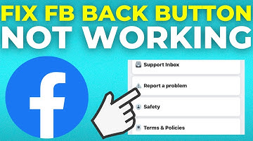 How To Fix Facebook Back Button Not Working (2025)