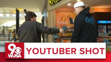 Video of prank YouTuber Tanner Cook shot in the mall released