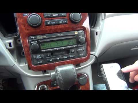 remove radio 2003 toyota highlander #6