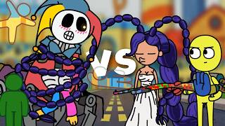 Poppy Playtime Chapter 5 Battles #24 (Meccha Chameleon, Player, Prototype, Lily Lovebraids)