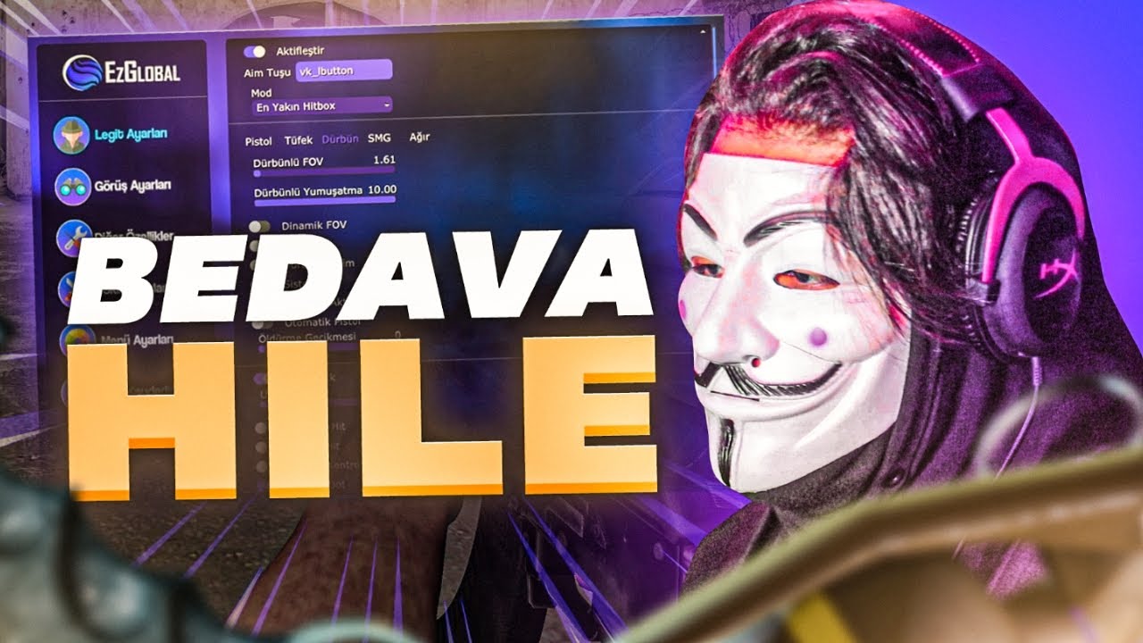 CS:GO BEDAVA HİLE (EZGLOBAL) - YouTube