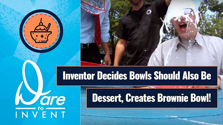 Inventor Creates a Bowl Out of Cookies!