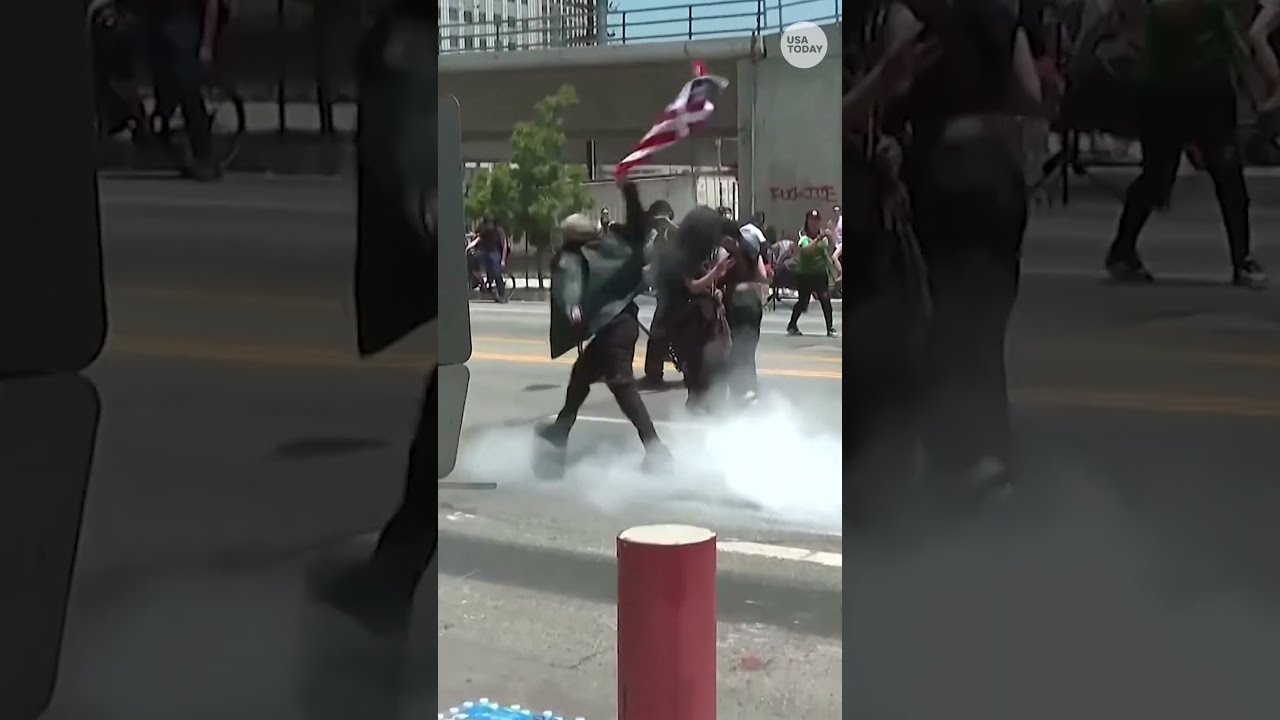 Trump Sends National Guard To LA As ICE Protests Escalate Shorts