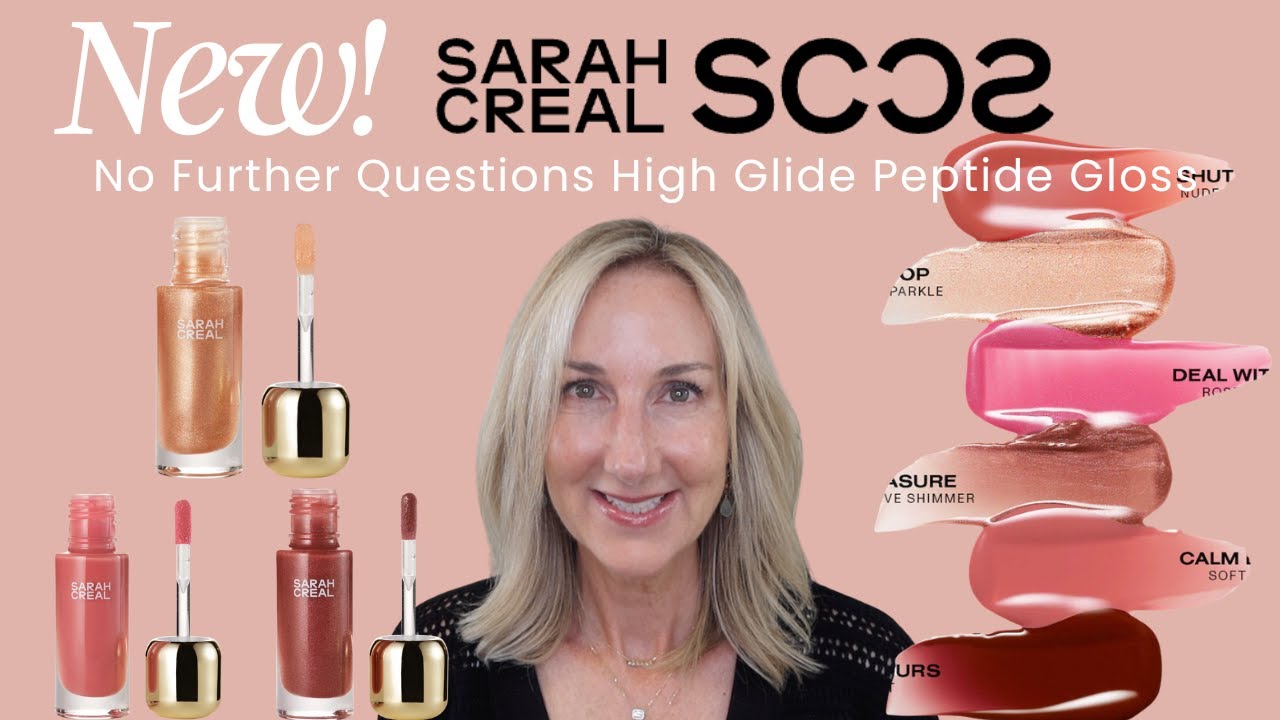 NEW! SARAH CREAL | NO FURTHER QUESTIONS HIGH GLIDE PEPTIDE LIP GLOSS ...